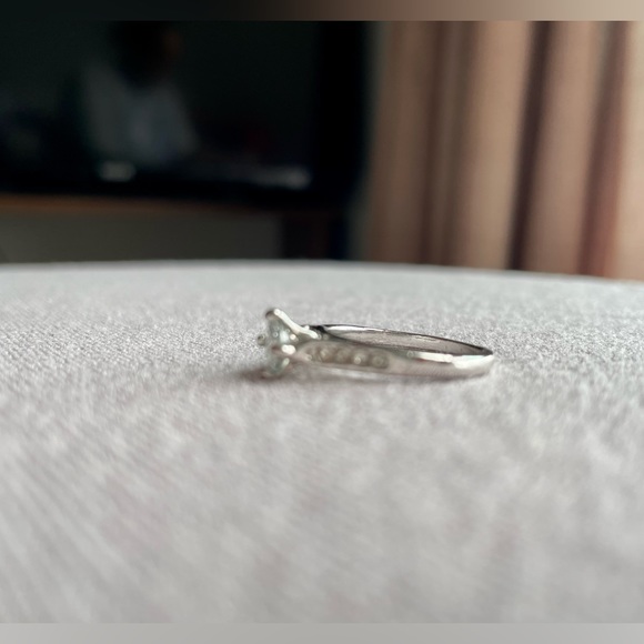 Engagement-look ring, high prong setting - Picture 4 of 5